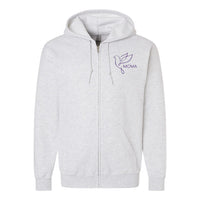 MCMA- Full-Zip Sweatshirt w/ Left Chest