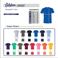 Guiding Light Academy - WHITE Impression ONLY - T-Shirt w/ Left Chest Impression