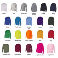 Guiding Light Academy - Gildan Long-Sleeve w/ Circle Logo Full Front Impression