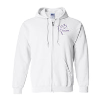 MCMA- Full-Zip Sweatshirt w/ Left Chest