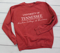 College Sweatshirts | Customized School Sweatshirt | Comfort Colors Sweatshirt