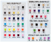 Customized School Comfort Colors Sweatshirt w/ Athletic Lettering