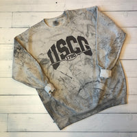 School/University/Group - Block Arched - Comfort Colors Colorblast Crewneck