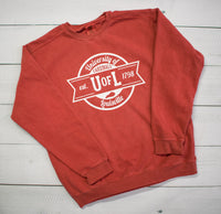 Retro College Shirts | Customized Sweatshirts | Comfort Colors Sweatshirt