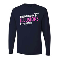 Bolingbrook Illusions Gymnastics - Long Sleeve-Shirt