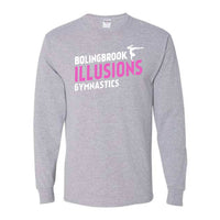 Bolingbrook Illusions Gymnastics - Long Sleeve-Shirt