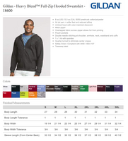 MCMA- Full-Zip Sweatshirt w/ Left Chest
