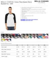 PEO - Equipoise - Bella+Canvas Baseball Tee