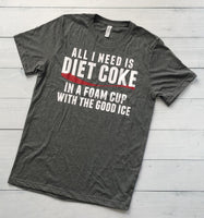 Favorite Drink With "Good Ice" Bella+Canvas T-Shirt