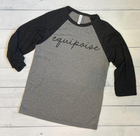 PEO - Equipoise - Bella+Canvas Baseball Tee