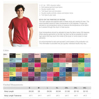 Create Your Own Comfort Colors Short Sleeve