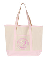 Guiding Light Large Canvas Deluxe Tote - Available in 7 colors