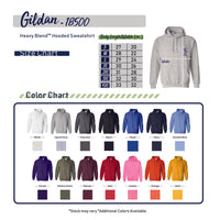 Create Your Own Gildan Hooded Sweatshirt