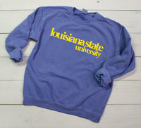 Personalized Text - Comfort Colors Sweatshirt