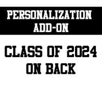 SSPP - CLASS OF 2024 on Back Add-On