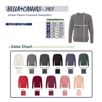 Bookmarks Are For Quitters Bella+Canvas Crewneck Sweatshirt