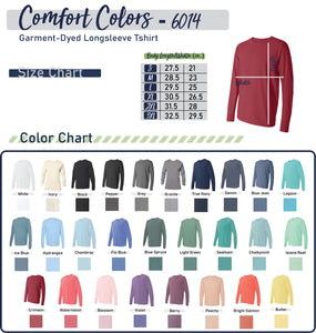 IDC, IDK, IDGAF - Comfort Colors Long sleeve