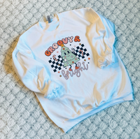 Groovy & Bright | Holiday Sweatshirt | Retro Design
