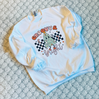 Groovy & Bright | Holiday Sweatshirt | Retro Design