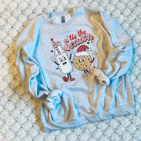 Tis The Season - Milk & Cookies | Holiday Sweatshirt |