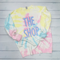 College/Group - Tie-Dyed Sweatshirt - Outline - Independent Trading Co