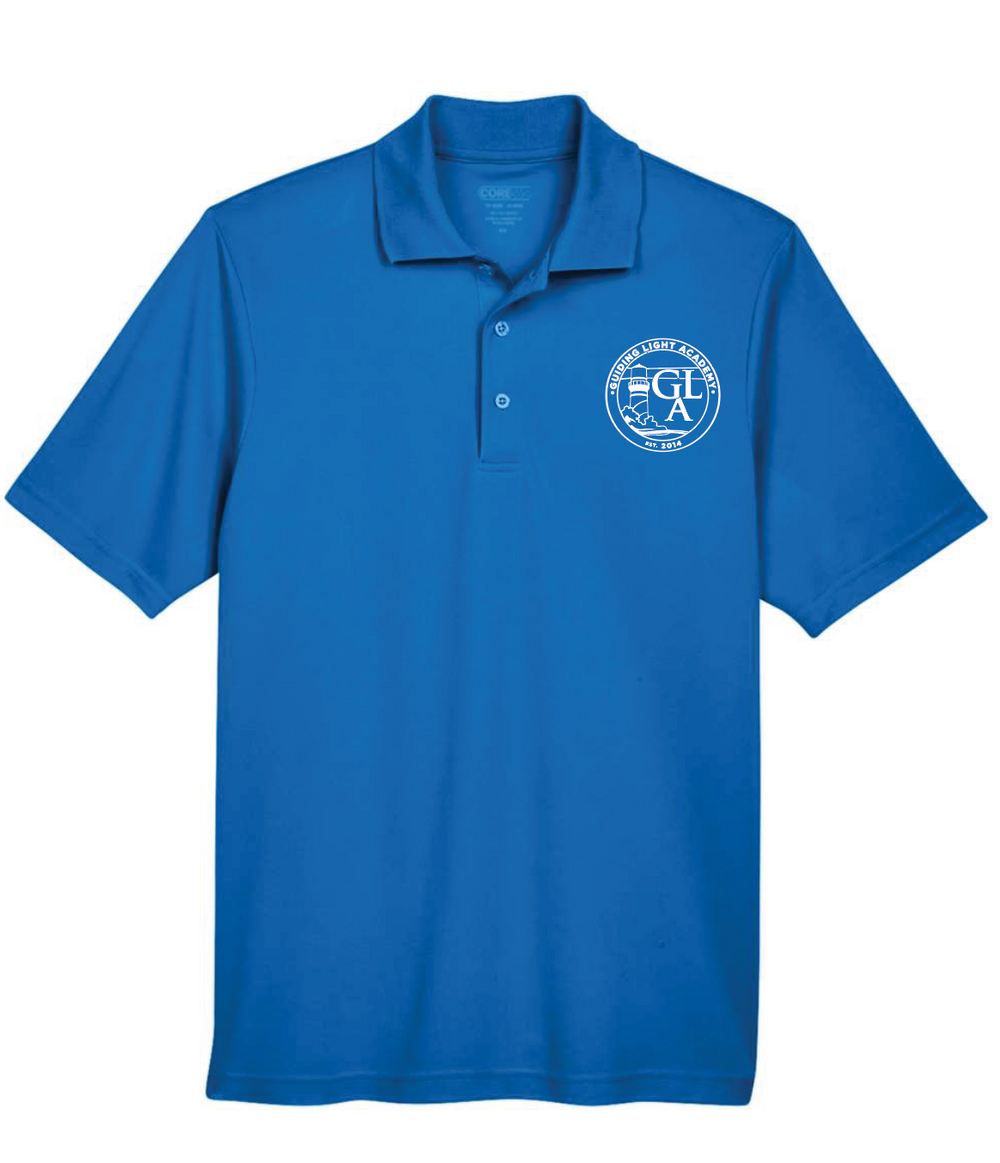 Guiding Light Academy - Polo w/ White Left Chest Impression