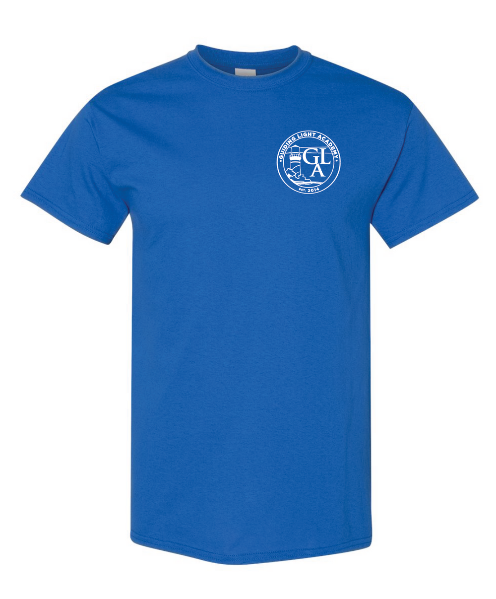 Guiding Light Academy - T-Shirt w/ White Left Chest Impression