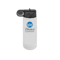 BPD Dance - Dye Sublimated 20oz Tall White Aluminum Waterbottle