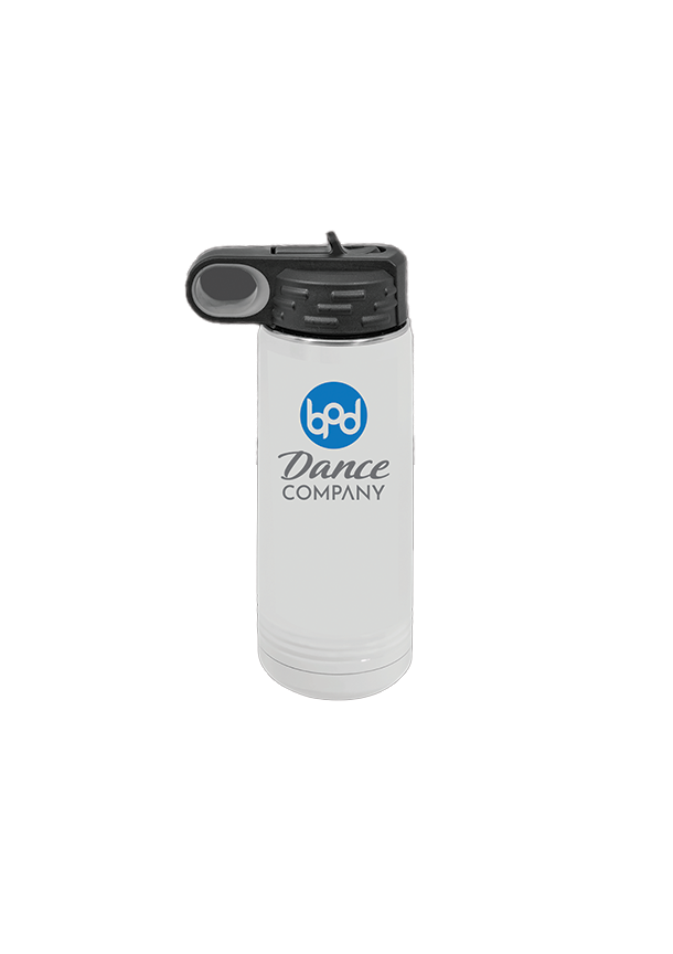 BPD Dance - Dye Sublimated 20oz Tall White Aluminum Waterbottle