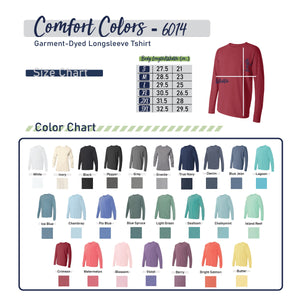 Personalized Comfort Colors Long-Sleeve