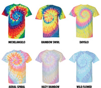 Tie Dyed Guiding Light Academy T-Shirt
