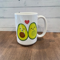 Avocado Love 15oz Ceramic Mug