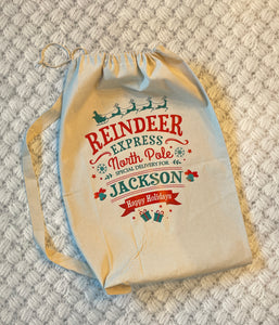 Personalized Holiday Gift/Laundry Bag