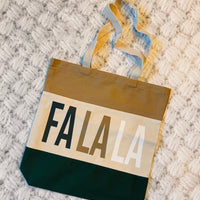 FaLaLa Holiday Tote Bag