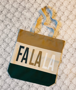 FaLaLa Holiday Tote Bag