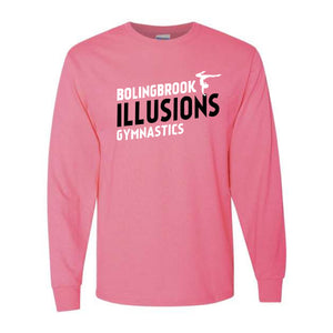 Bolingbrook Illusions Gymnastics - Long Sleeve-Shirt