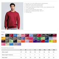 Create Your Own Gildan Crewneck Sweatshirt