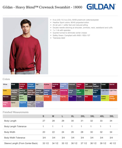Create Your Own Gildan Crewneck Sweatshirt