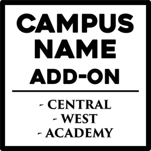 Campus Name - Add On