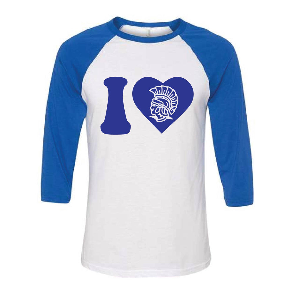 SSPP Baseball T-Shirt - I Heart Trojans