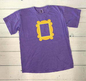 Friends Picture Frame/Create Your Own Episode Comfort Colors T-Shirt