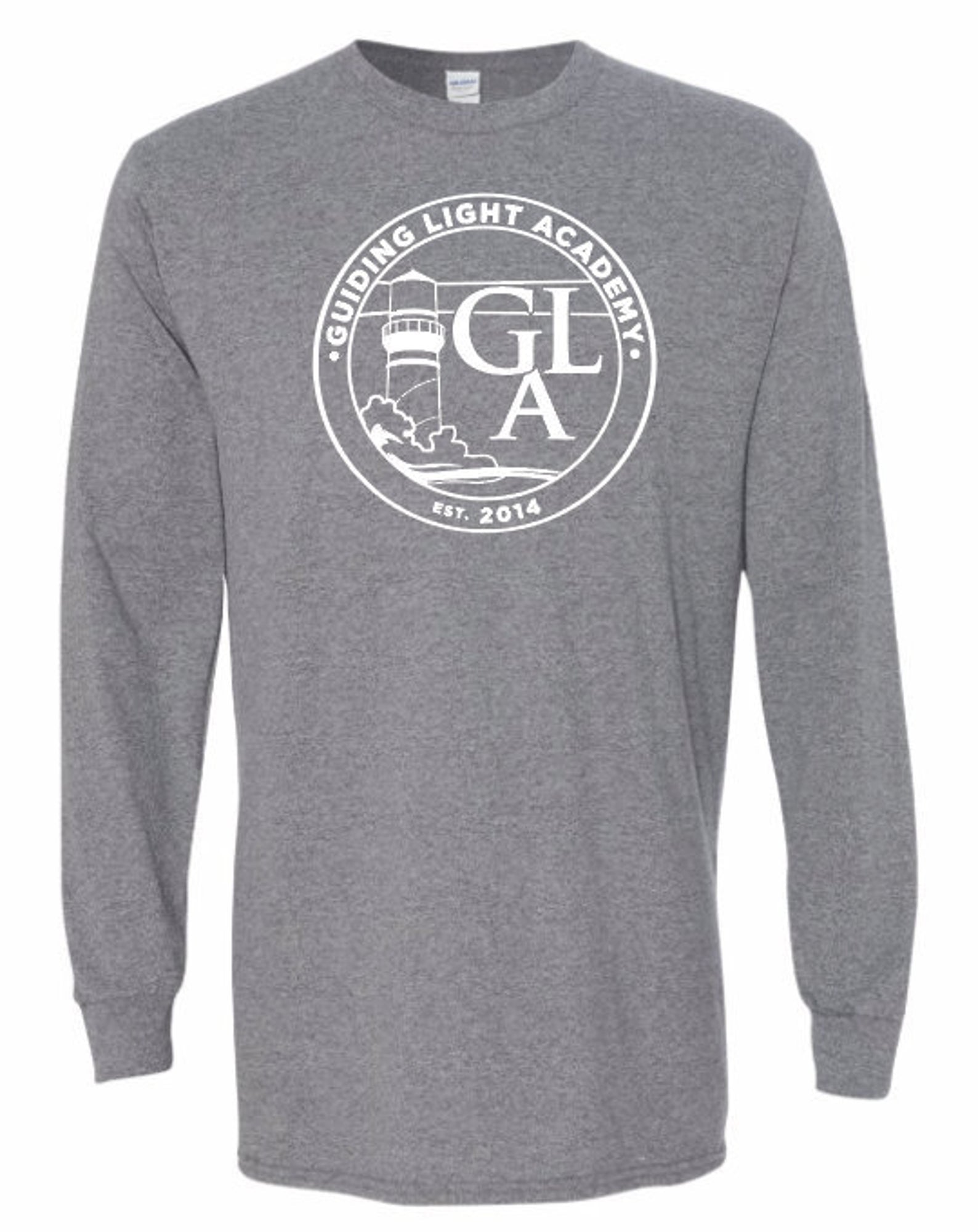 Guiding Light Academy - Gildan Long-Sleeve w/ Circle Logo Full