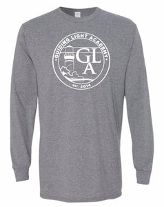 Guiding Light Academy - Gildan Long-Sleeve w/ Circle Logo Full Front Impression
