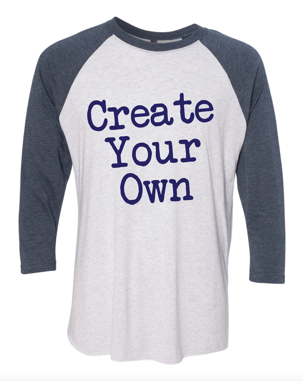 Create Your Own Bella+Canvas Baseball T-Shirt