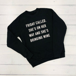 Friday Called Bella+Canvas Crewneck Sweatshirt