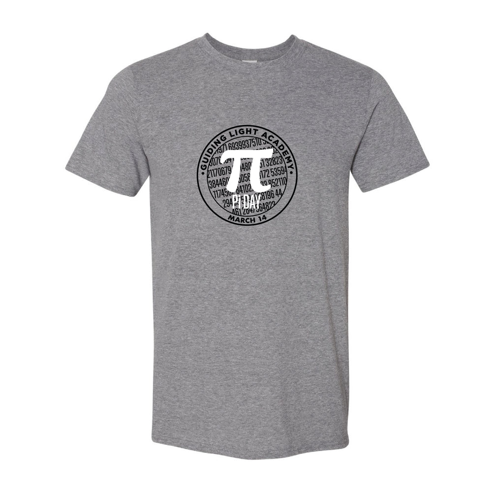 Guiding Light Academy - Pi Day T-Shirt w/ Full Front Impression