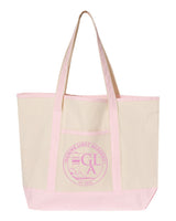 Guiding Light Large Canvas Deluxe Tote - Available in 7 colors
